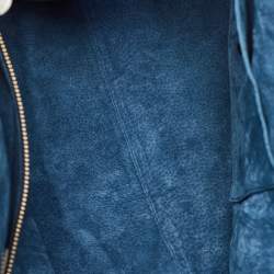 Loewe White Leather Calle Hobo
