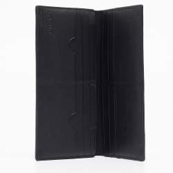 Loewe Brown/Beige Leather Puzzle Long Bifold Wallet