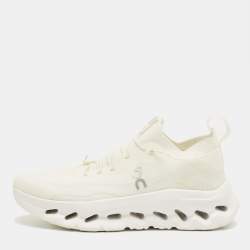 Pre Owned Loewe x On Cloudtilt Off White Fabric Running Sneakers Size 38