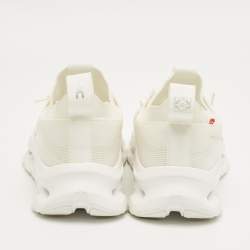 Pre Owned Loewe x On Cloudtilt Off White Fabric Running Sneakers Size 38