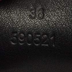 Pre Owned Loewe Beige Leather and Suede Low Top Sneakers Size 36