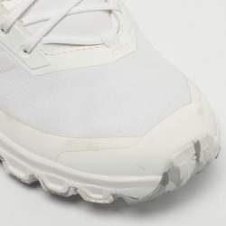 مملوكة مسبقًا حذاء رياضي لووي x أون قماش أبيض Cloudventure بأربطة مقاس 37.5