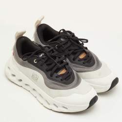 مملوكة مسبقًا حذاء رياضي لووي اكس اون رانينج كلاودتيلت 2 قماش أسود / رمادي بأربطة مقاس 41