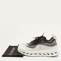 مملوكة مسبقًا حذاء رياضي لووي اكس اون رانينج كلاودتيلت 2 قماش أسود / رمادي بأربطة مقاس 41