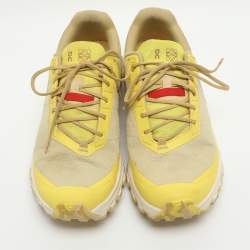 مملوكة مسبقًا Loewe X On Cloudventure Size 40 Yellow Canvas Lace Up Sneakers