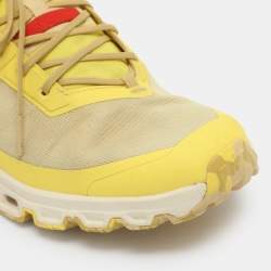 مملوكة مسبقًا Loewe X On Cloudventure Size 40 Yellow Canvas Lace Up Sneakers