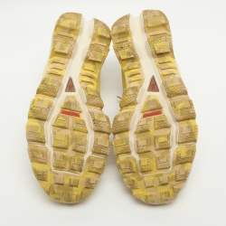 مملوكة مسبقًا Loewe X On Cloudventure Size 40 Yellow Canvas Lace Up Sneakers