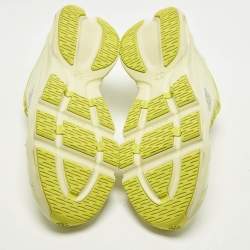 Pre Owned حذاء رياضي لووي اكس اون رانينج كلاودفينتشر شبكي أبيض قصير مقاس 40