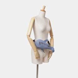 Loewe Blue Leather Whale Belt Bag