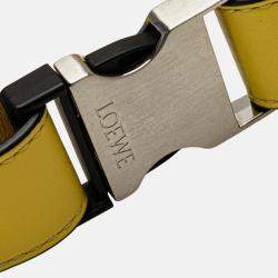 Loewe Yellow Mini Calfskin Puzzle Bumbag