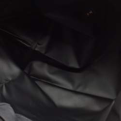 Longchamp Black/Brown Nylon Large Le Pliage Tote