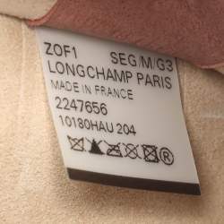 Pre Owned حقيبة كتف لونج شامب جلد بنية بوكس ترود