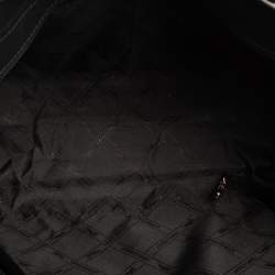 Longchamp Black/Multicolor Leather and Suede Medium Penelope Arty Tote