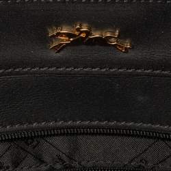 Longchamp Black/Multicolor Leather and Suede Medium Penelope Arty Tote