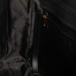 Longchamp Black/Multicolor Leather and Suede Medium Penelope Arty Tote