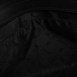 Pre Owned Longchamp Black/Multicolor Leather and Suede Medium Penelope Arty Tote