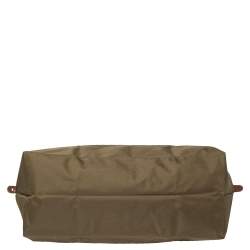 Pre Owned Longchamp Military Green Nylon Le Pliage Travel Bag