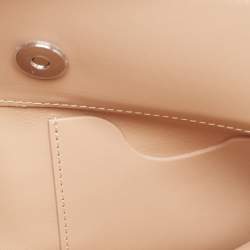 Pre Owned Longchamp Light Pink Leather Paris Premiere Tote