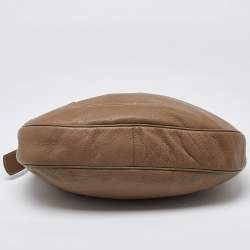 Longchamp Beige Leather Hobo