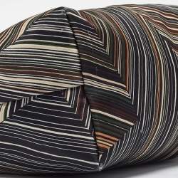 Longchamp Multicolor Satin Op Art Le Pliage Tote