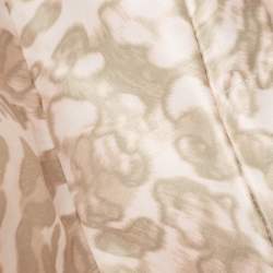 Pre Owned Longchamp Light Peach Leather Amazone Shoulder Bag