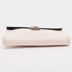 Longchamp Tricolor Leather Heritage Le Pliage Clutch