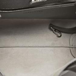 Longchamp Grey Leather Roseau Tote