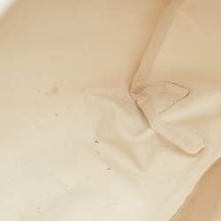 Longchamp Beige/Brown Nylon and Leather Le Pliage Backpack