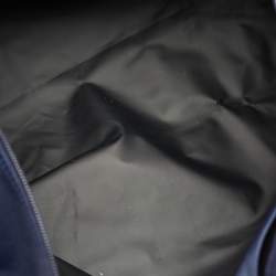 Pre Owned Longchamp Navy Blue Nylon Large Le Pliage Tote