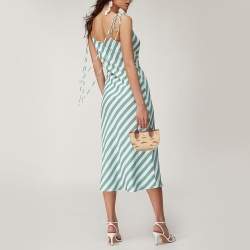 Pre Owned Longchamp Beige/Brown Raffia and Leather XS Le Panier Pliage Basket Bag