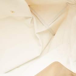 Pre Owned Longchamp Beige/Brown Nylon Le Pliage M Tote