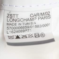 Pre Owned Longchamp Cream Nylon Large Le Pliage Tote