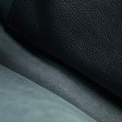 Pre Owned Longchamp Black Leather Le Roseau Essential Hobo