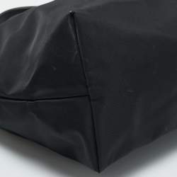 Pre Owned Longchamp Black Nylon Medium Neo Le Pliage Tote