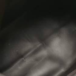 Pre Owned Longchamp Cacao Brown Nylon and Croc Embossed Leather Shoulder Bag