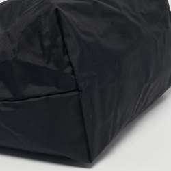 Pre Owned Longchamp Black Nylon Large Le Pliage Tote