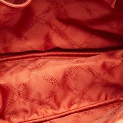 مملوكة مسبقًا Longchamp Roseau Mini Croc Embossed Leather Tote