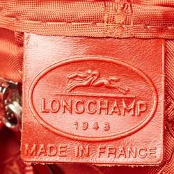 مملوكة مسبقًا Longchamp Roseau Mini Croc Embossed Leather Tote