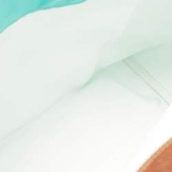 Pre Owned حقيبة يد توت لونشان لو بيلاغ جلد ونايلون أخضر / بني متوسطة