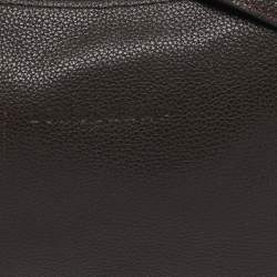 مملوكة مسبقًا Longchamp Brown Leather Shoulder Bag