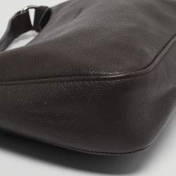 مملوكة مسبقًا Longchamp Brown Leather Shoulder Bag