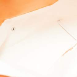 Pre Owned حقيبة لونغشامب لوبلياج نايليون برتقالية متوسطة