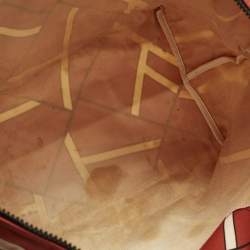 مملوكة مسبقًا Longchamp Le Pliage Medium Tricolor Printed Nylon Tote