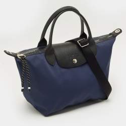 Pre Owned حقيبة لونج شامب لو بلياج نايلون كحلي صغيرة إينرجي