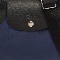 Pre Owned حقيبة لونج شامب لو بلياج نايلون كحلي صغيرة إينرجي