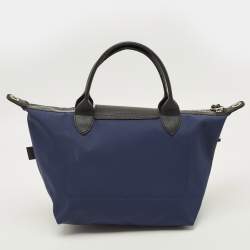 Pre Owned حقيبة لونج شامب لو بلياج نايلون كحلي صغيرة إينرجي