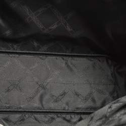 مملوكة مسبقًا Longchamp Roseau Black Croc Embossed Leather Tote