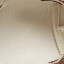 مملوكة مسبقًا Longchamp Le Panier Pliage XS Brown/Natural Raffia Basket Tote