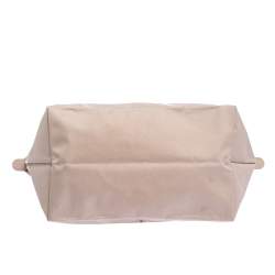 Longchamp Pink Nylon and Leather Le Pliage Tote