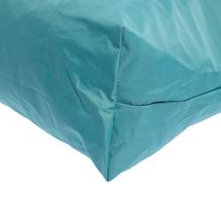 Pre Owned Longchamp Aqua Blue Nylon XL Le Pliage Tote